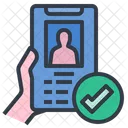 Identity Verification  Icon