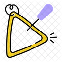 Idiophone Triangle Instrument Triangle Bell Icon