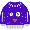 Idiot Emoji Sweat Shirt Icône