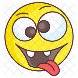 Download Free Idiot Emoji Emoji Icon Of Colored Outline Style Available In Svg Png Eps Ai Icon Fonts