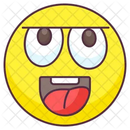 Idiot Emoticon Emoji Icon