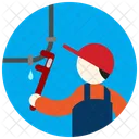 Idraulico Avatar Lavoro Icon