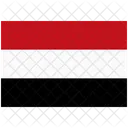 Bandeira Pais Iemen Ícone