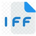 Iff Datei Audiodatei Audioformat Symbol