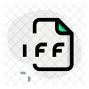 Iff Datei Audiodatei Audioformat Symbol