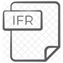 IFR Datei Dokument Datei Icon