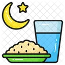 Iftar Food Ramadan Icon