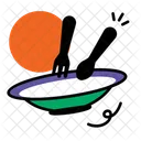 Iftar Brechen Symbol