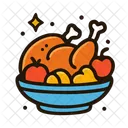 Eid Feast Dish Icon