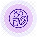 Iftar plate  Icon