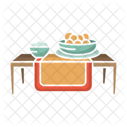 Iftar table  Icon