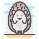 Igel-Cartoon  Symbol