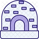 Igloo Winter House Icon