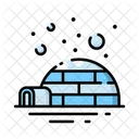 Igloo Winter House Icon