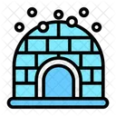 Winter Shelter Snow Icon