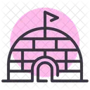 Igloo Snow Winter Icon