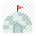 Igloo Snow Winter Icon