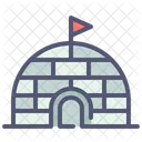Igloo Snow Winter Icon