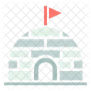 Igloo Snow Winter Icon