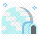 Igloo House Eskimo Icon