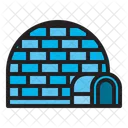 Igloo House Eskimo Icon