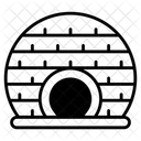 Igloo House Winter Icon