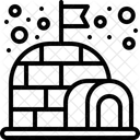 Iglu Eis Architektur Und Stadt Symbol