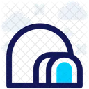 Iglu-Haus  Symbol