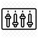 Filtro Ecualizador Parametros Icono