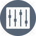 Ajustar Volumen Botones Filtro Icono