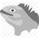 Iguana Animal Green Icon
