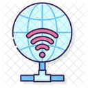 WAN Netzwerk LAN Symbol