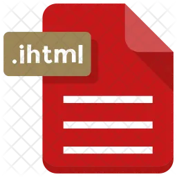 Ihtml file  Icon