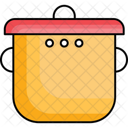 Ikea Cookware Icon - Download in Colored Outline Style