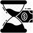 Efficienza Temporale Il Tempo E Denaro Gestione Aziendale Icon