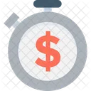 Tempo Denaro Dollaro Icon