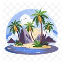 Île tropicale  Icon