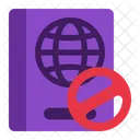 Ilegal Crimen Refugiado Icono