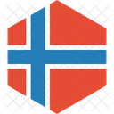 Bouvet Islandia Bandeira Ícone