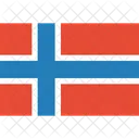 Bouvet Islandia Bandeira Ícone
