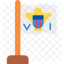 Ilhas Virgens Vi Estados Icon