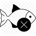 Illegal Fishing Prohibited Fishing Banned Fishing Icon