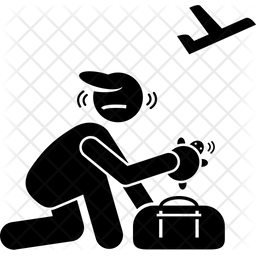 Illegal Smuggle Animal Icon