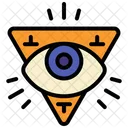 Illuminaten Alles Sehend Auge Symbol