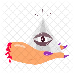 Illuminati Eye  Icon