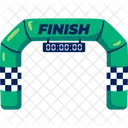 Finish Race Arch Icon