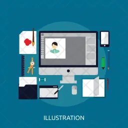 Illustration  Icon