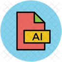 Illustrator File Adobe Icon