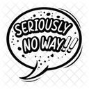 Im ernst nein  Symbol