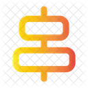 Im Zentrum anordnen  Symbol